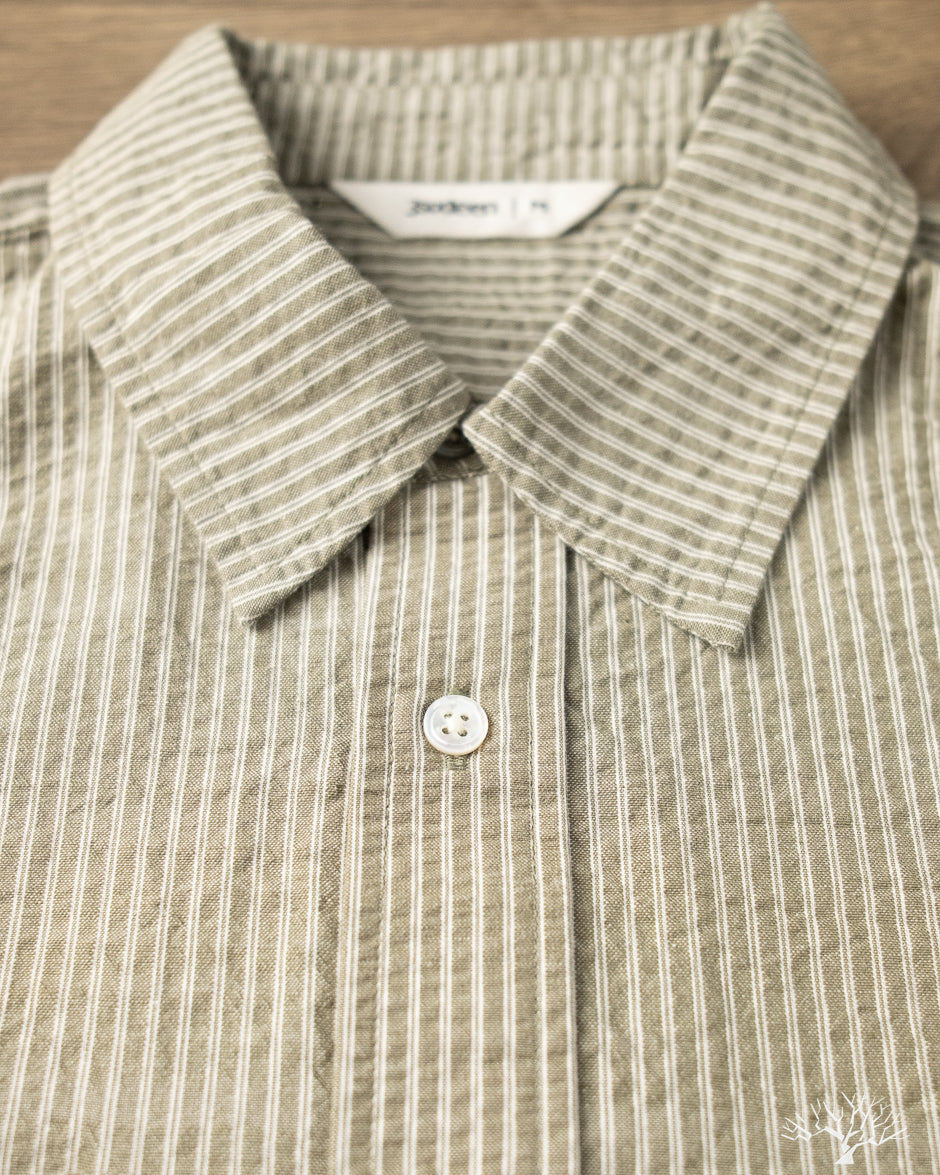 3 button dress shirt Cream Cotton Shirt With T&A Collar And 3-button Cuffs Turnbull & Asser Men's High Quality Shirt Regular Fit Size: 14.5