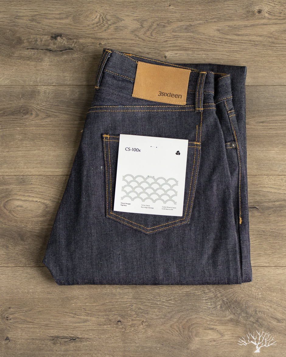 CS-100x Classic Straight Indigo Selvedge Denim