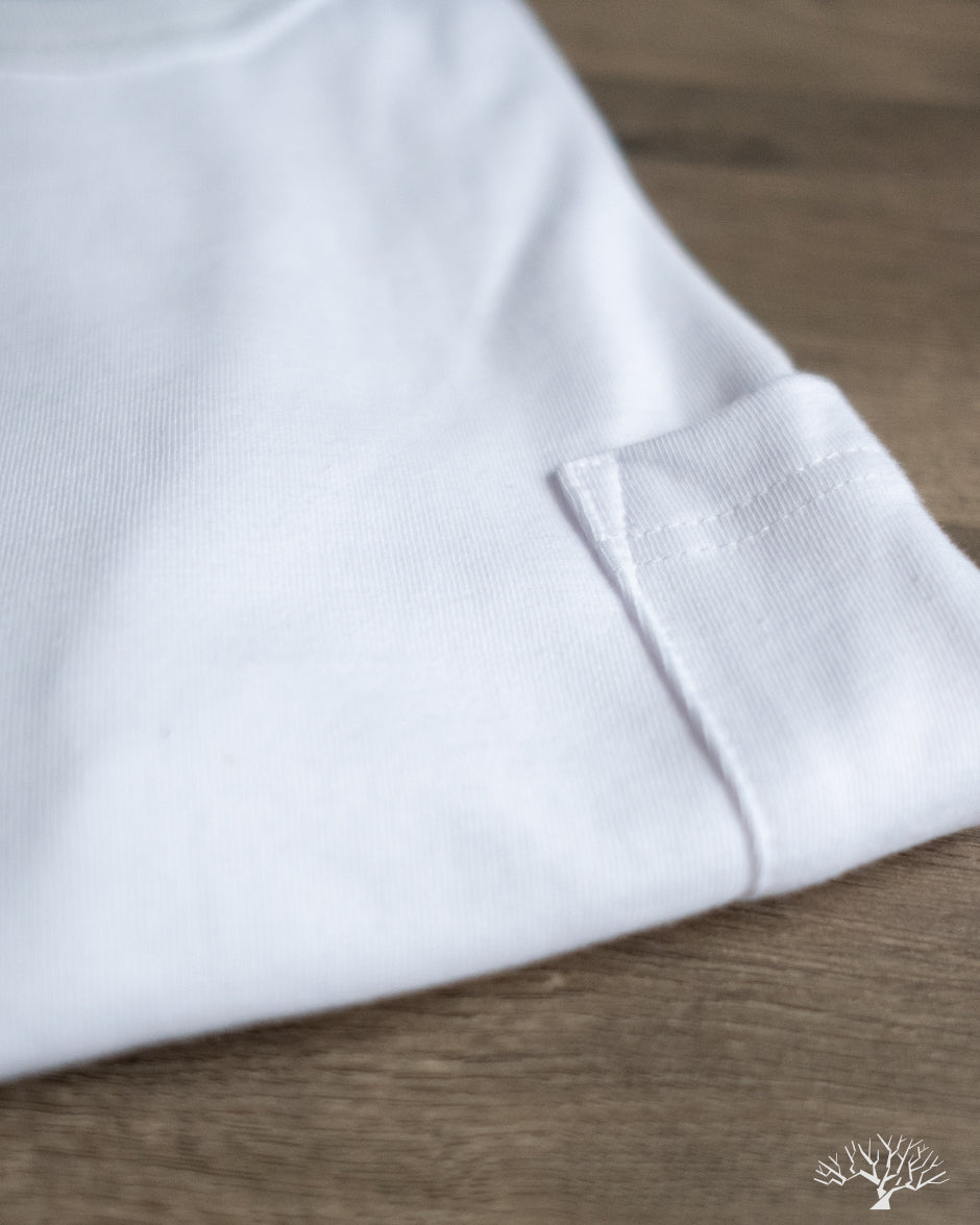 3sixteen - Heavyweight Pocket Tee - White – Withered Fig