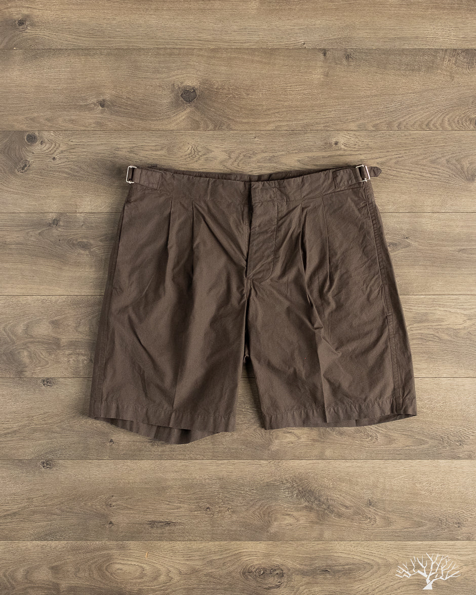 3sixteen - Safari Shorts - Brown Poplin – Withered Fig