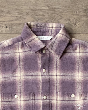 3sixteen Utility Flannel - Faded Lilac
