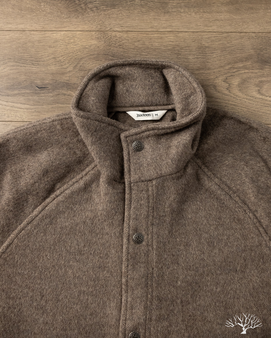 3sixteen - Welding Jacket - Tobacco Wool – Withered Fig