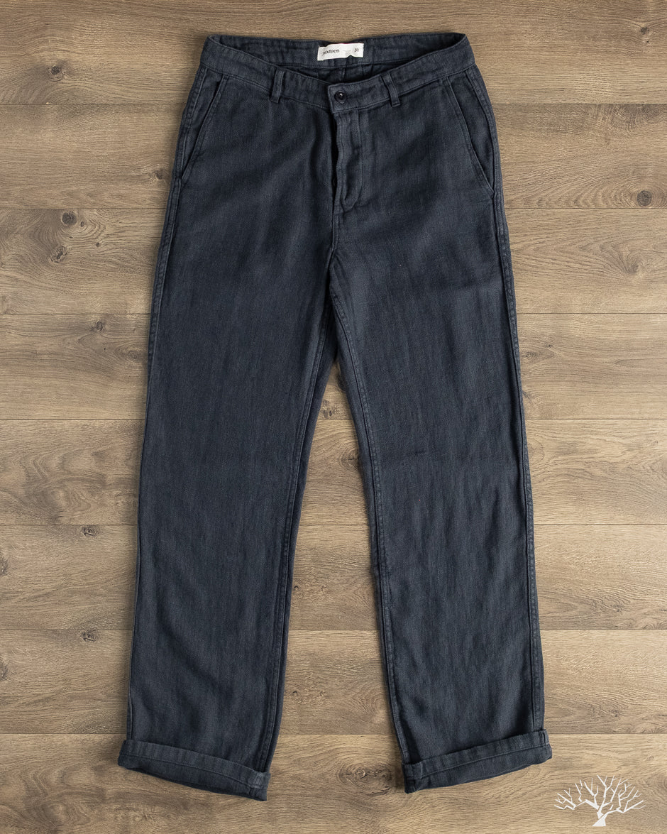 3sixteen - Work Pant - Midnight Linen – Withered Fig