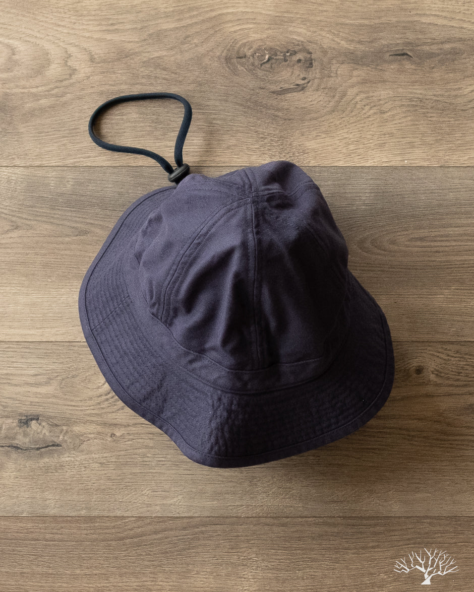 Câbleami - Baker Back Satin Metro Hat - Navy – Withered Fig