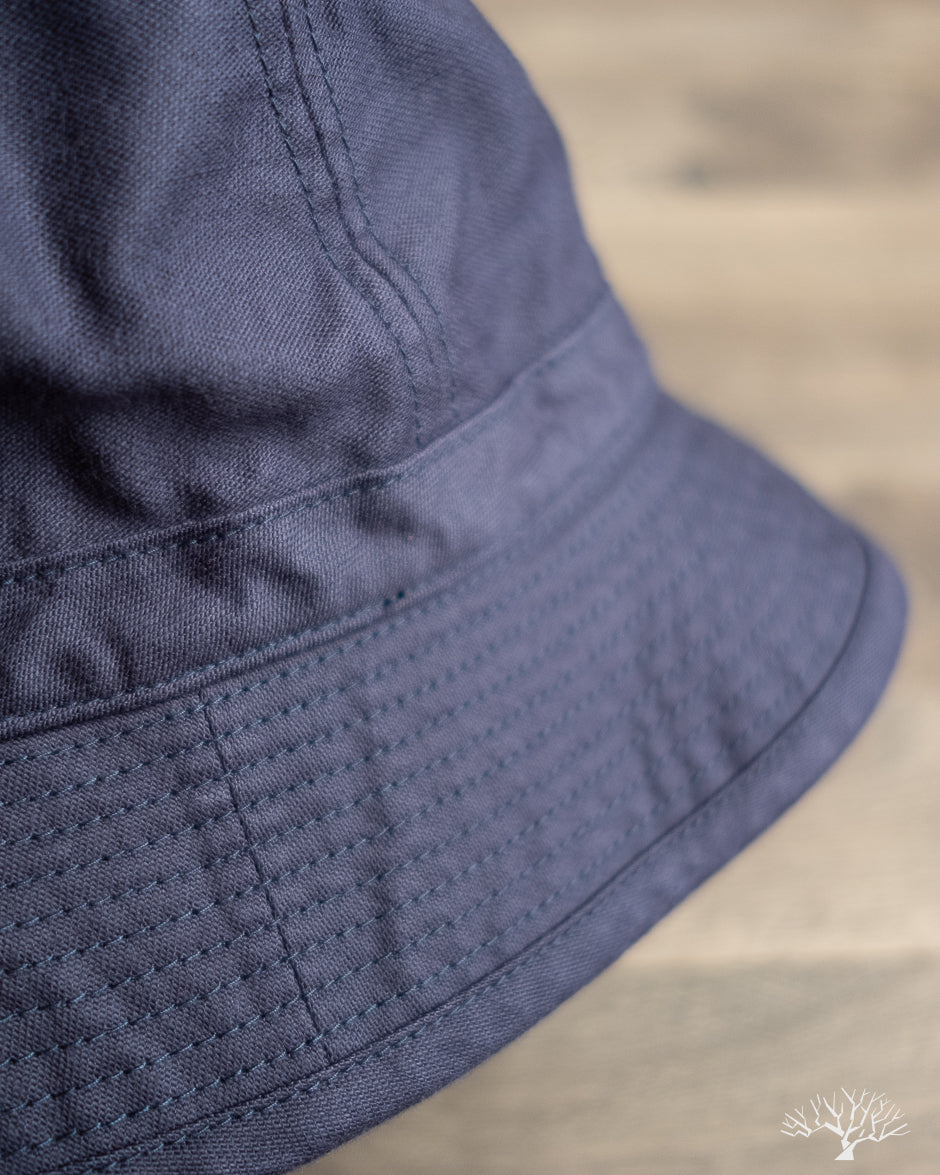 Câbleami - Baker Back Satin Metro Hat - Navy – Withered Fig