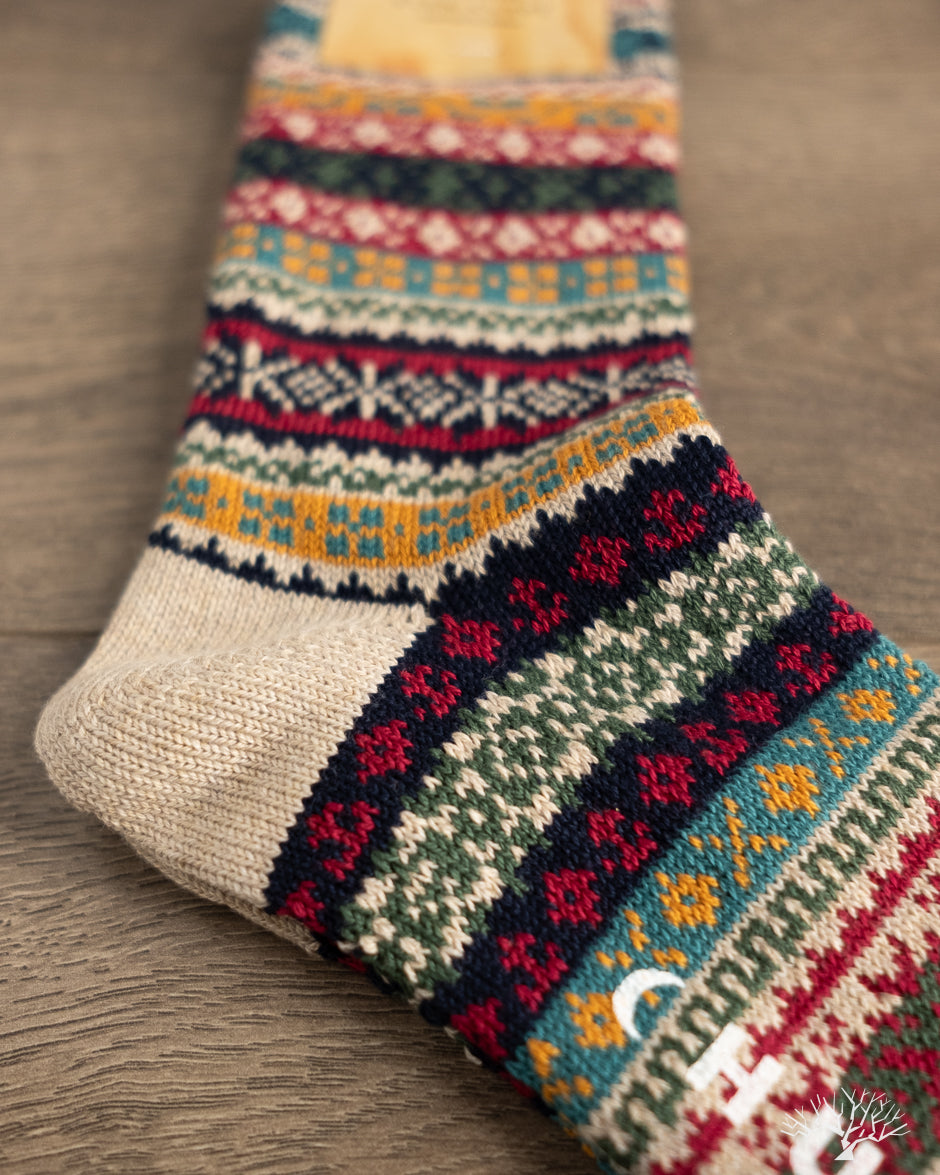 CHUP Socks - Cotswolds - Bone – Withered Fig