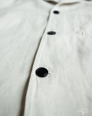 C.O.F. Studio Cotton/Linen Painter Jacket - Ecru