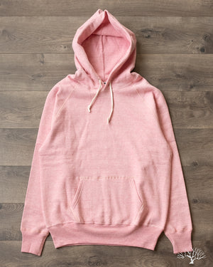 DENIME 88/12 Heather Four Needle Hoodie (Lot 270) - Red