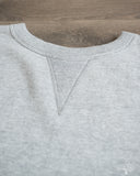 DENIME 88/12 Heather Four Needle Sweatshirt (Lot 268) - Grey
