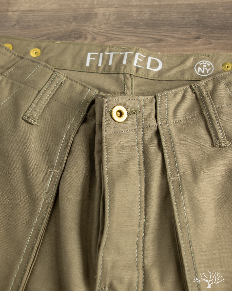 Fitted Underground - OG 718 - Fatigue Pant - Olive – Withered Fig