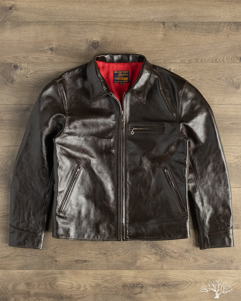 The Flat Head - FN-LJ-HS004 - Horsehide Quilted Single Riders