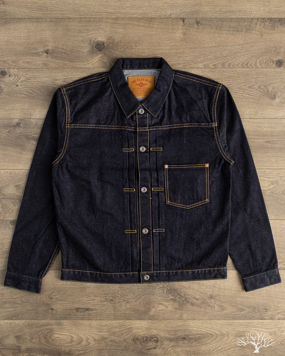 Flat Head - FN-OJ-SD001 12oz 40's Type I Denim Jacket – Withered Fig