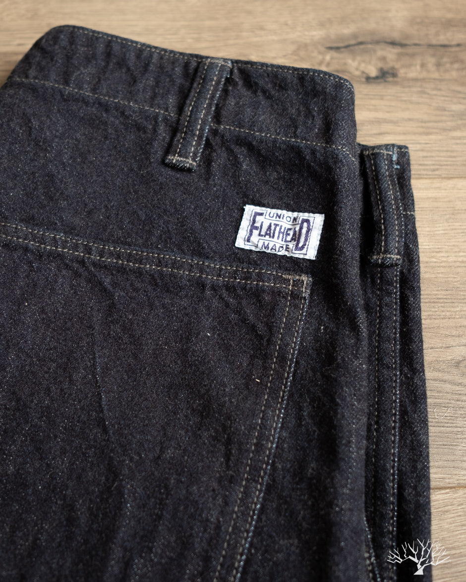 Flat Head - FN-S-DP002 - 12oz Denim Half Pants – Withered Fig