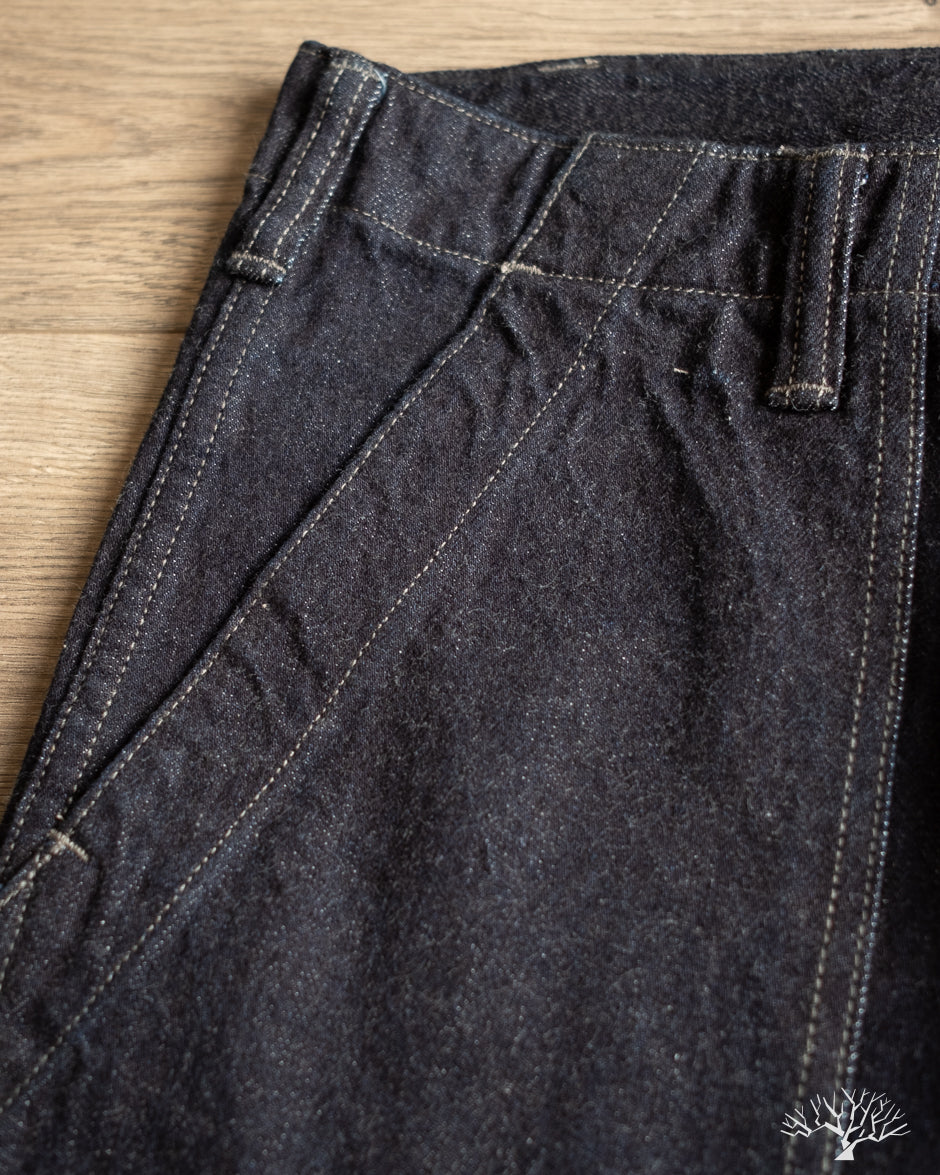 Flat Head - FN-S-DP002 - 12oz Denim Half Pants – Withered Fig