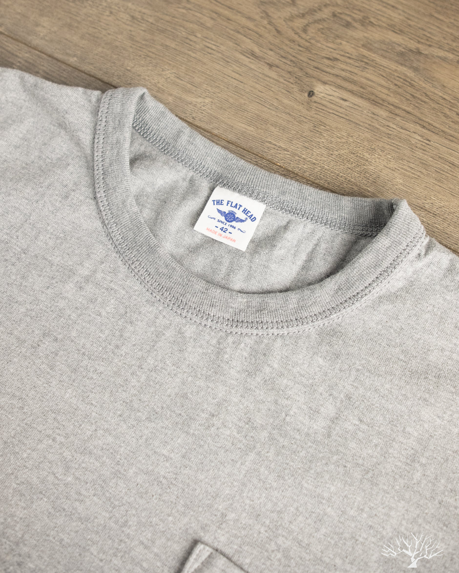The Flat Head - FN-THC-101P - THC 9oz Pocket Heavyweight Tee