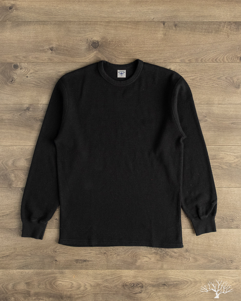 The Flat Head - FN-THL-101 - Waffle Knit Long-Sleeve Thermal