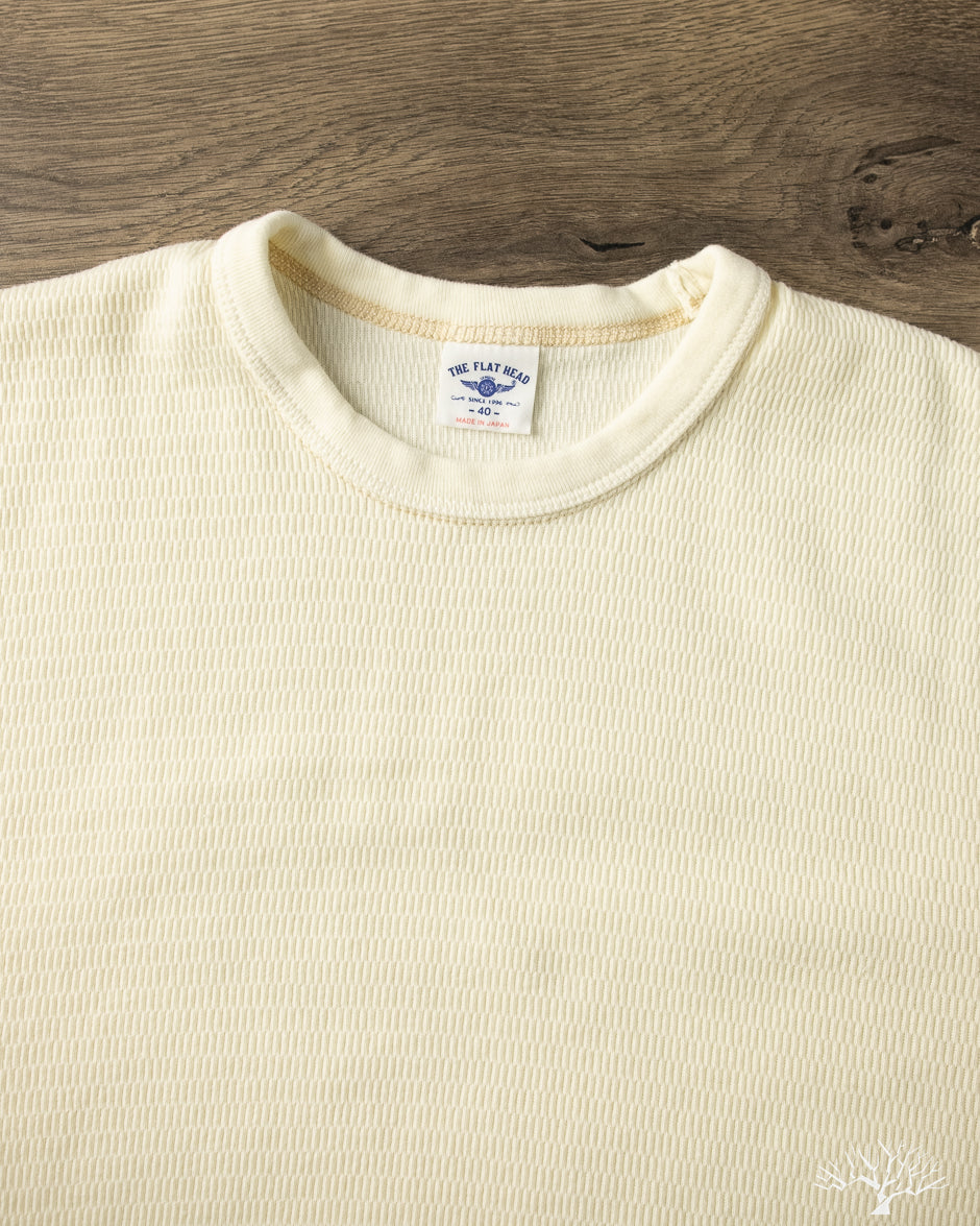 The Flat Head - FN-THL-101 - Waffle Knit Long-Sleeve Thermal