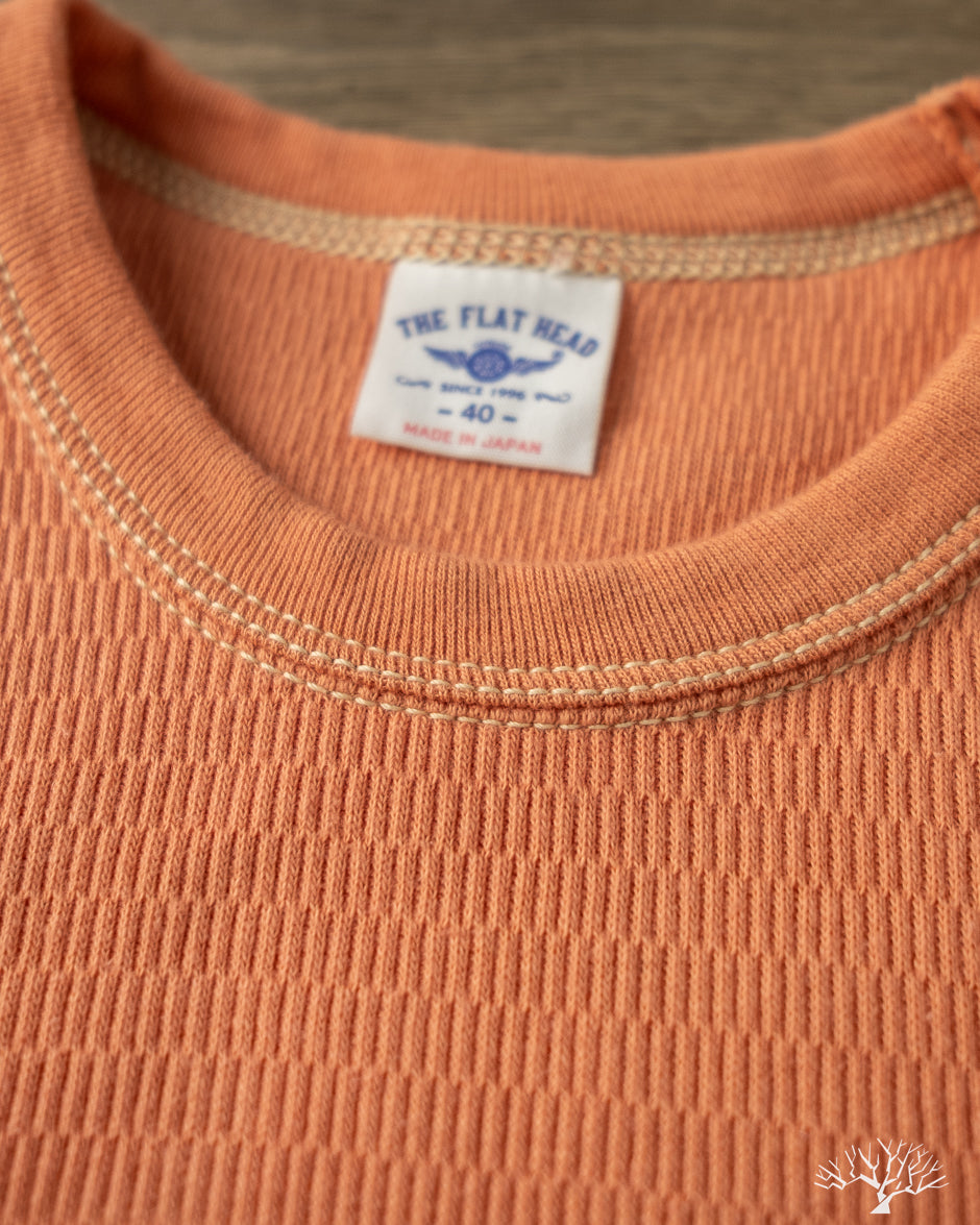 The Flat Head - FN-THL-101 - Waffle Knit Long-Sleeve Thermal