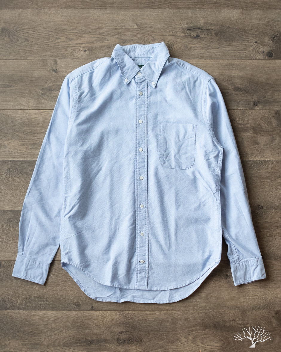 Gitman Vintage - Oxford Cloth Button Down Shirt - Blue XL Gitman Vintage - Oxford Cloth Button Down Shirt - Blue XL