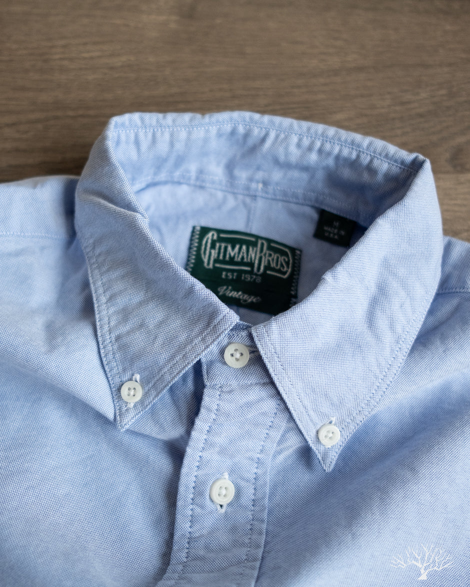 gitman brothers dress shirts Vintage Gitman Bros. Cotton End on End Broadcloth Dress Shirt