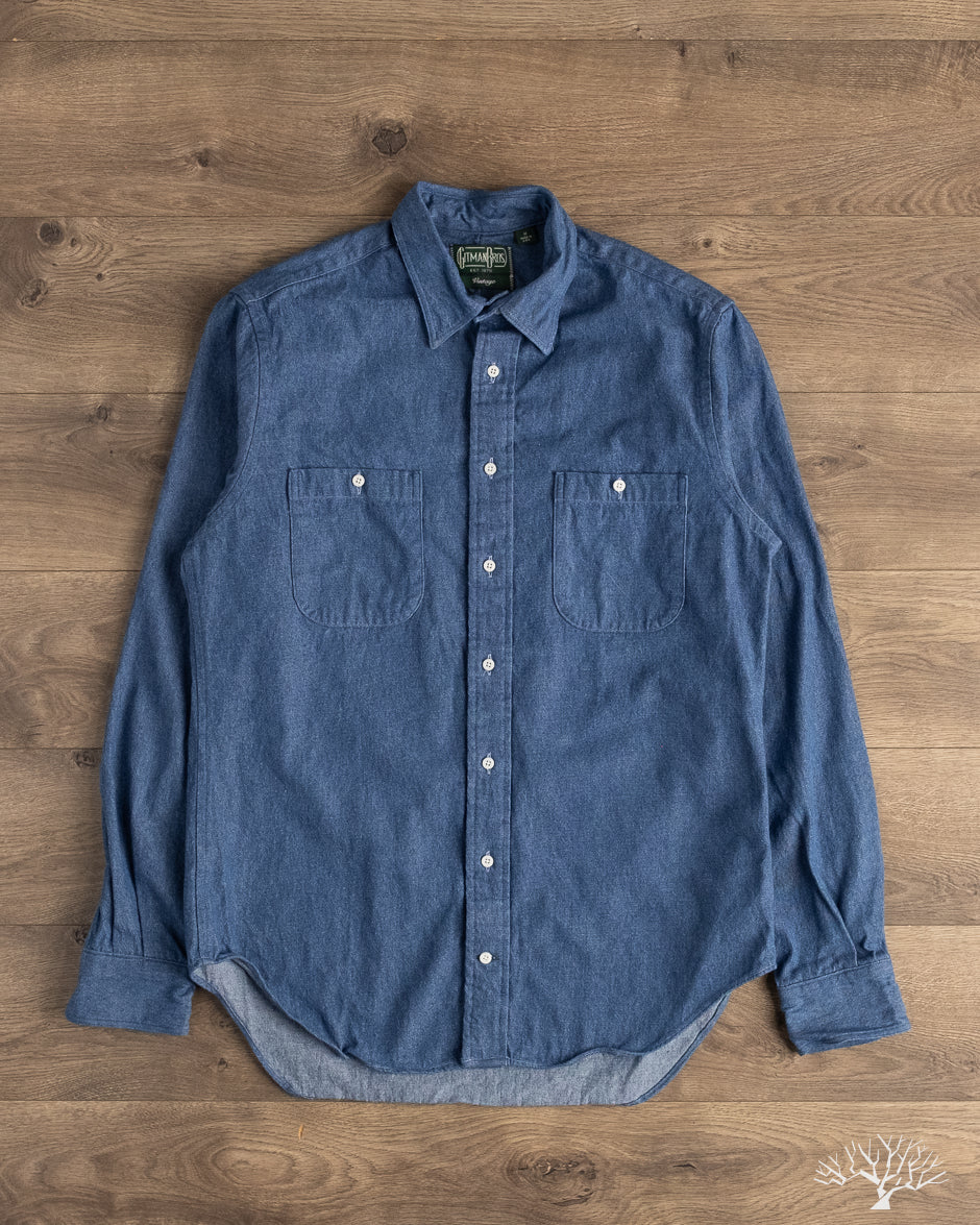 Gitman Vintage - Classic Denim Work Shirt – Withered Fig