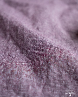 Gitman Vintage Purple Cotton/Linen Long-Sleeve Shirt
