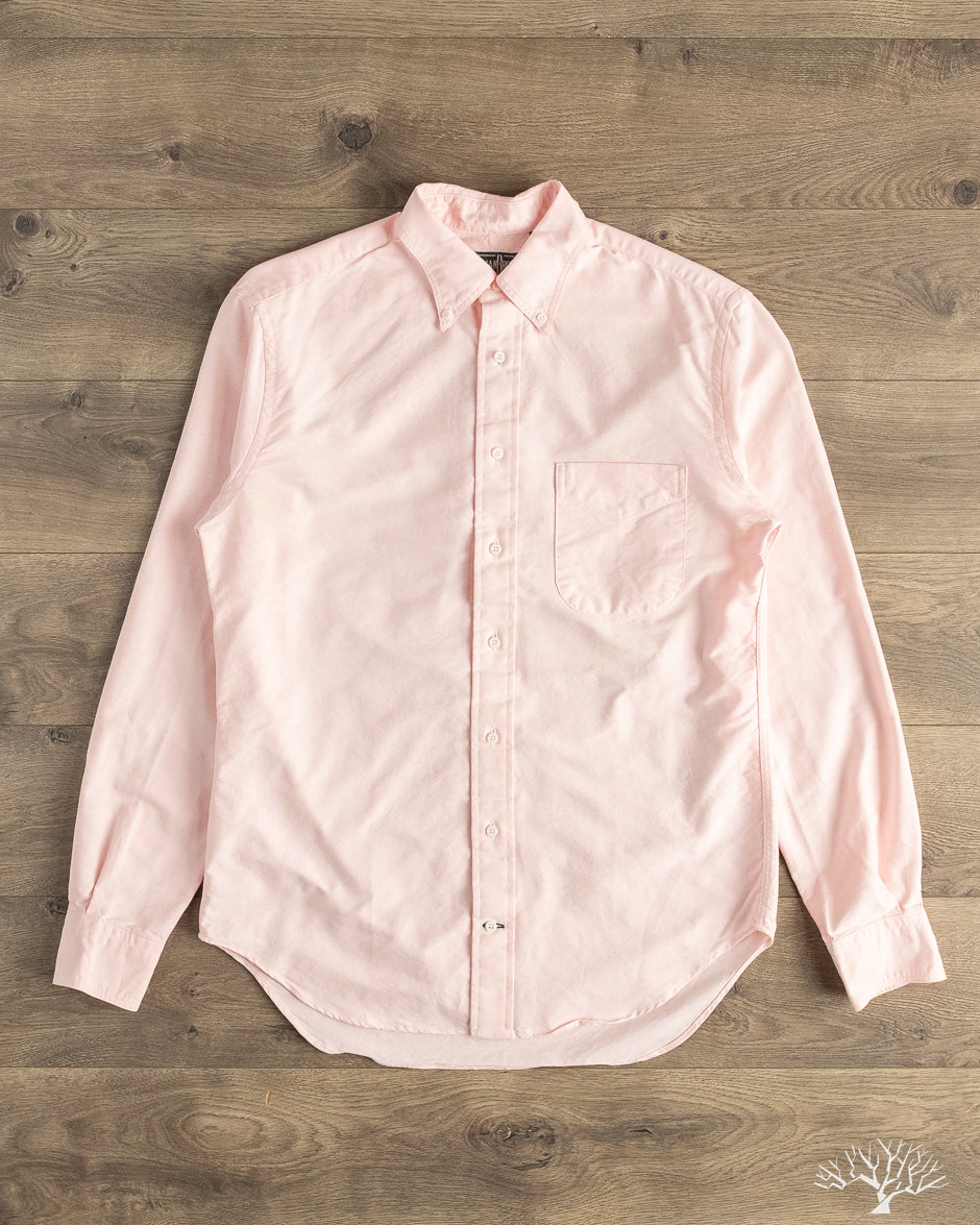 Gitman Vintage - Spring Oxford Shirt - Pink – Withered Fig