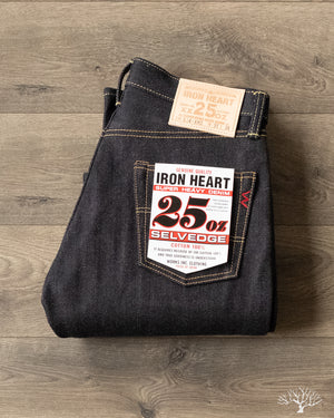 Iron Heart IH-634-XHS - 25oz Indigo Selvedge Straight Cut Denim