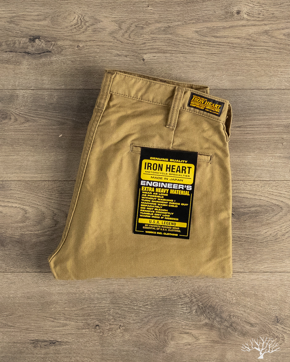 Iron Heart - IH-720-KHA - 11oz Cotton Whipcord Work Pants - Khaki