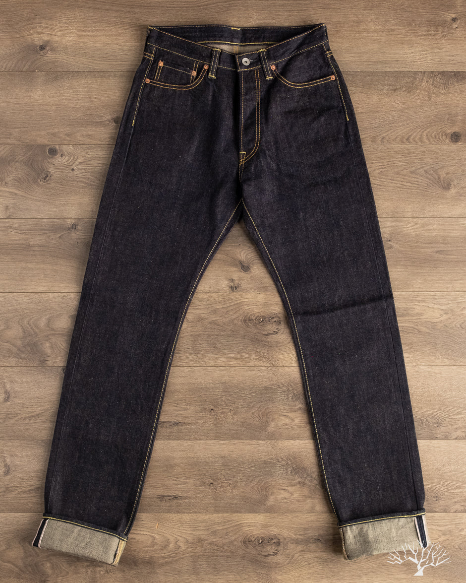 Iron Heart - IH-888N - 17oz Natural Indigo Selvedge High Rise