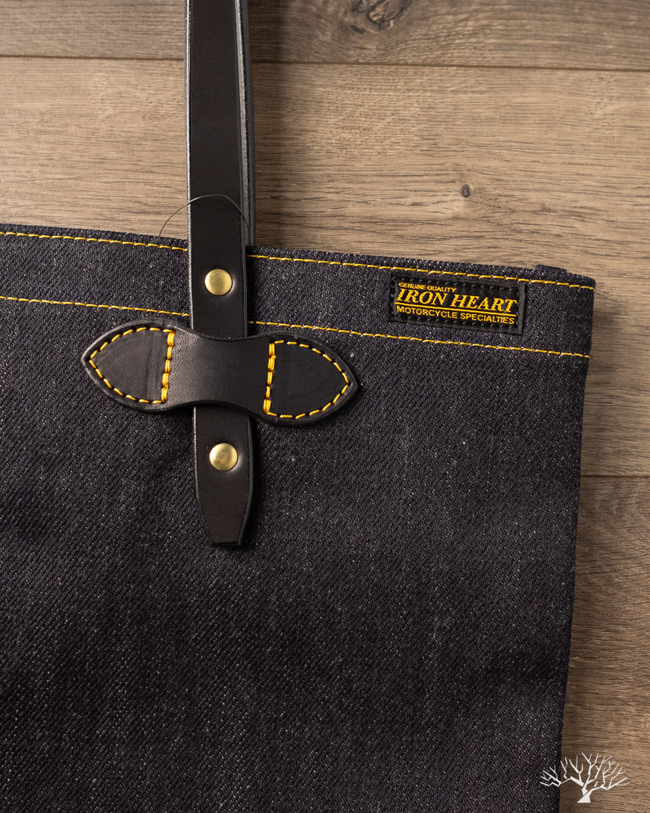 Iron Heart - IHE-49-IND - 25oz Selvedge Denim Tote Bag - Indigo