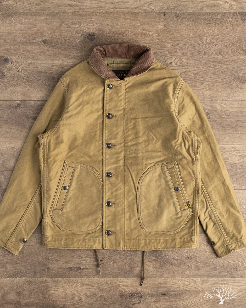 Iron Heart - IHM-48-KHA - Lightweight Whipcord N1 Deck Jacket