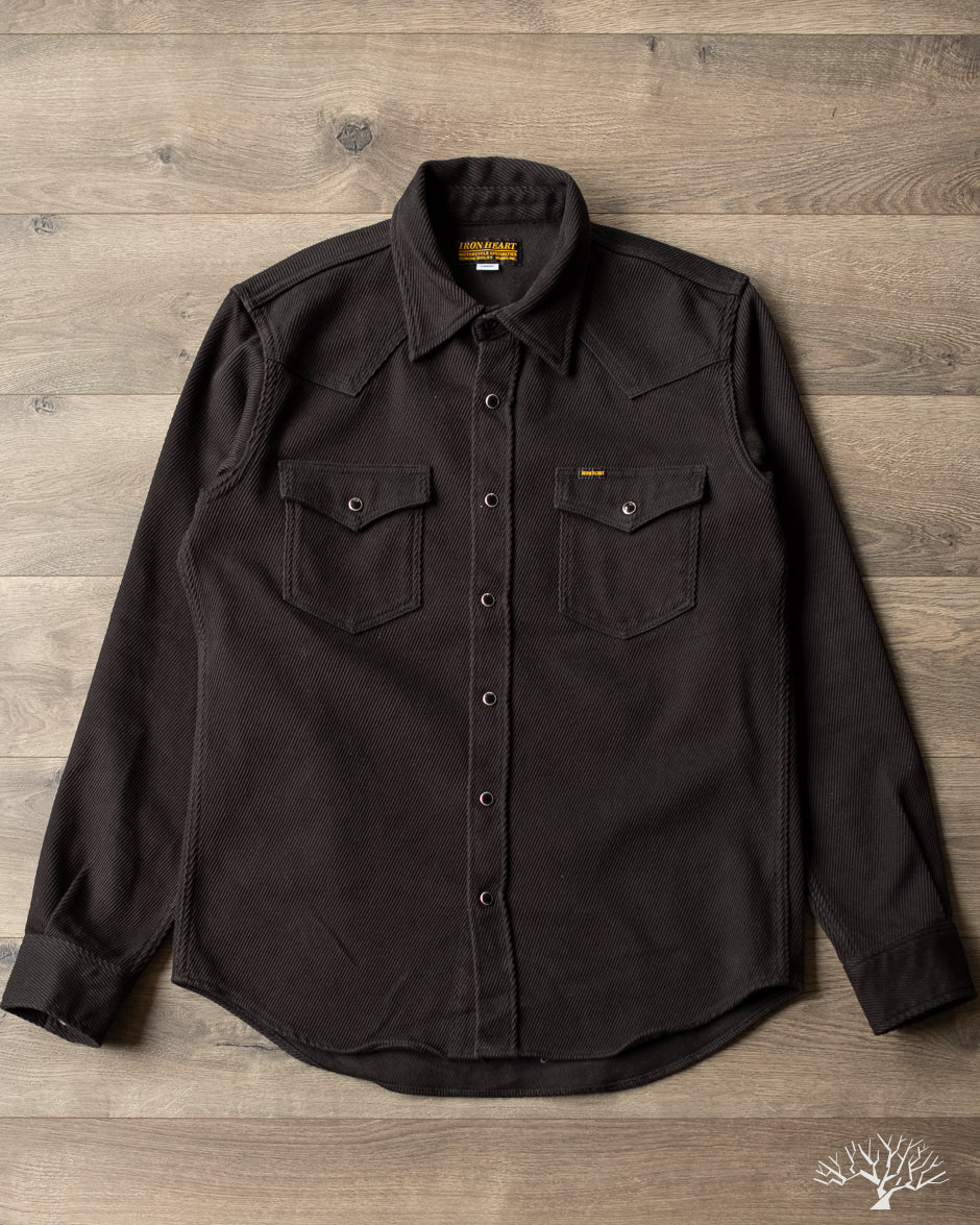 IHSH-234-BLK Kersey Western Shirt Black