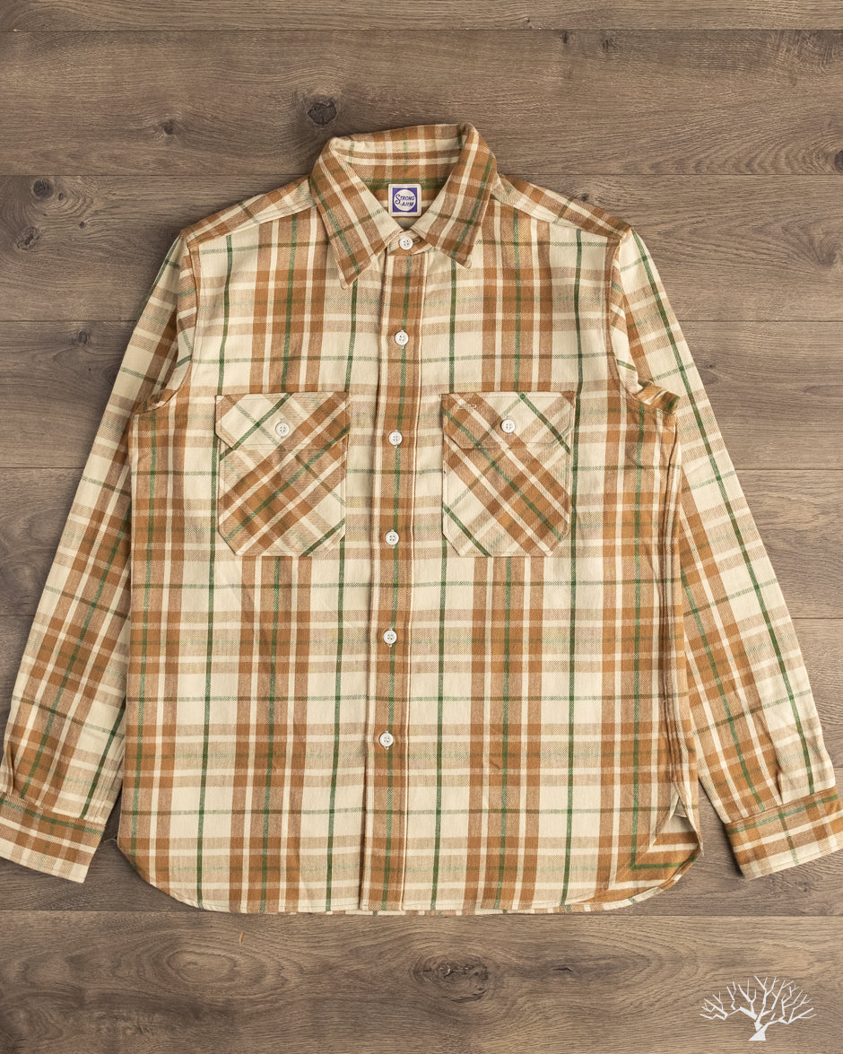 John Gluckow - JG 06-02 - Modern Flannel - A Beige – Withered Fig