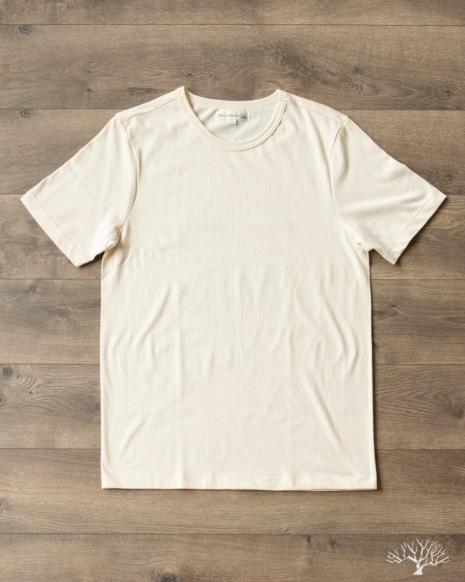 Aurélien | White Egyptian Cotton T-Shirt Aurélien | White Egyptian Cotton T-Shirt