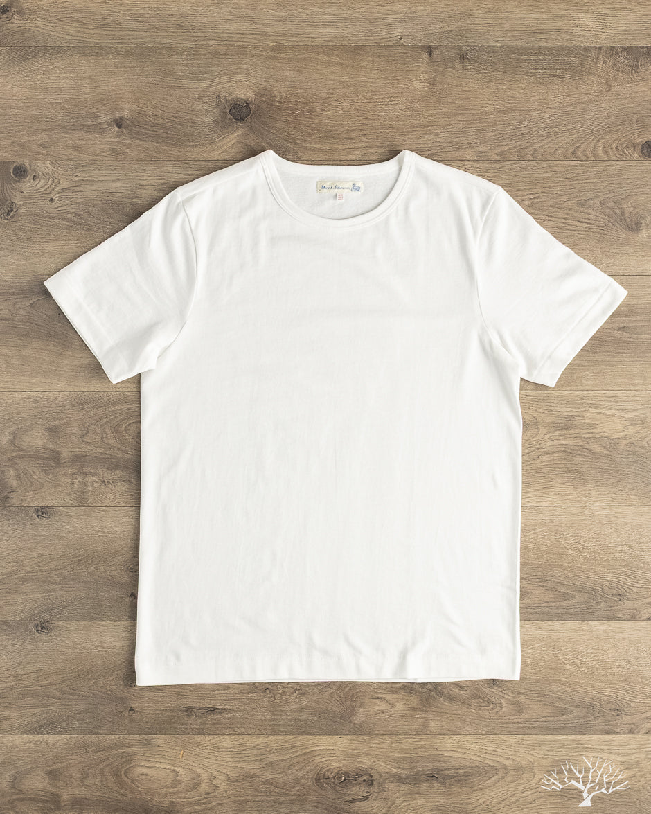 Merz b. Schwanen - 215 2-Thread Organic Cotton Crew Neck Tee