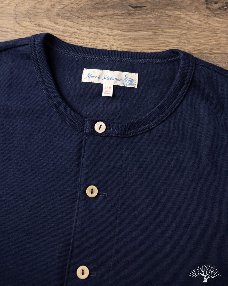 Merz b. Schwanen - 2M06 Vintage Machine Refined Long Sleeve Henley