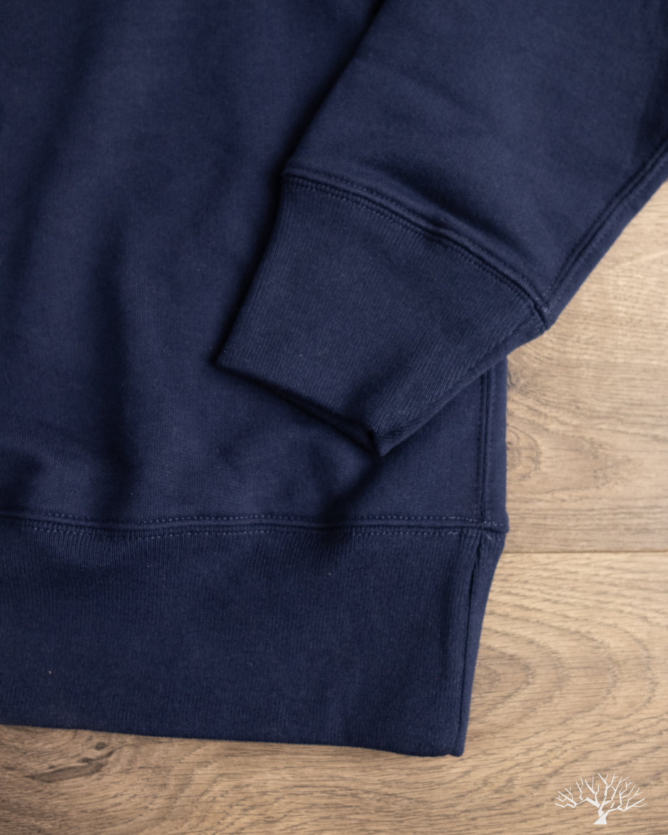 Merz b. Schwanen - 3M46 Loopback Fleece Sweatshirt - Ink Blue