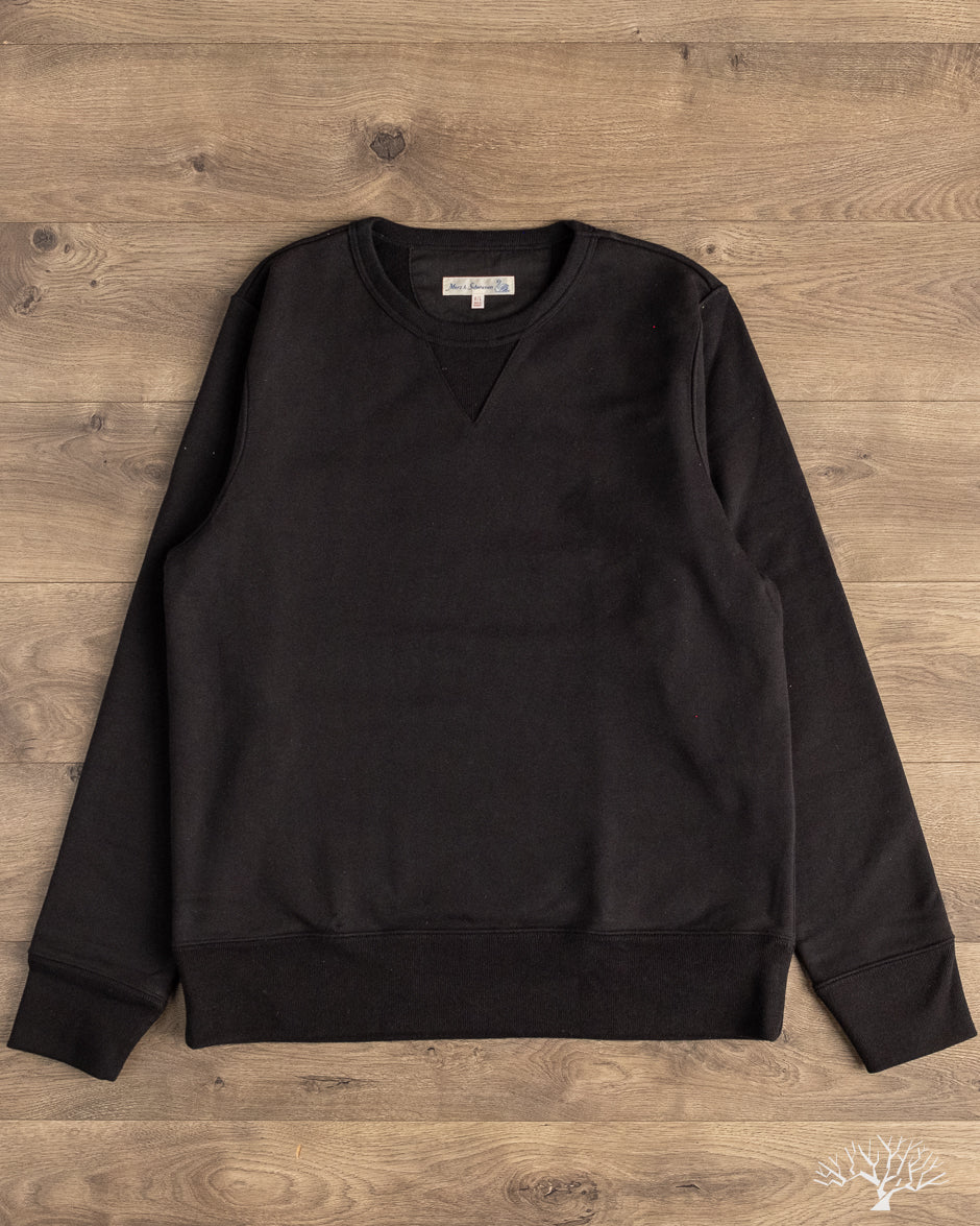 Merz b. Schwanen - 3S48 Loopwheel Heavyweight Sweatshirt - Deep