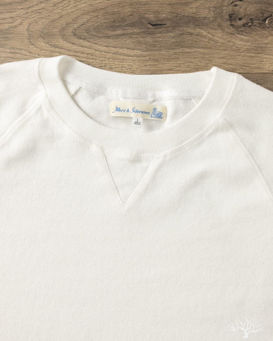 【美品】BASErange LIGHT RELIEF SWEATSHIRT Merz b. Schwanen - EASYCREW01 Relaxed Lightweight Raglan