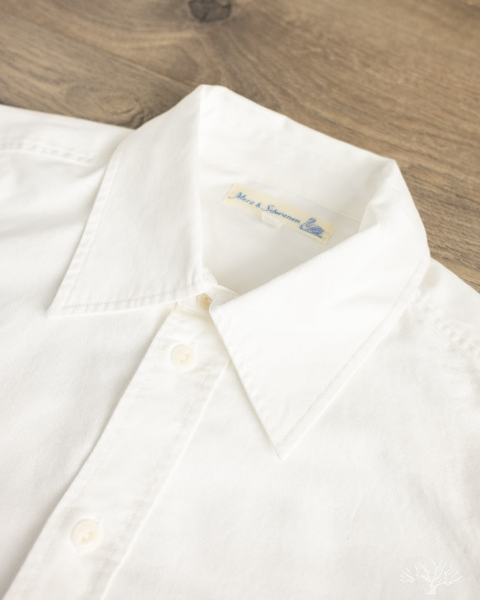 Merz b. Schwanen - SHIRT11OX Modern-Cut Cotton Oxford Long-Sleeve