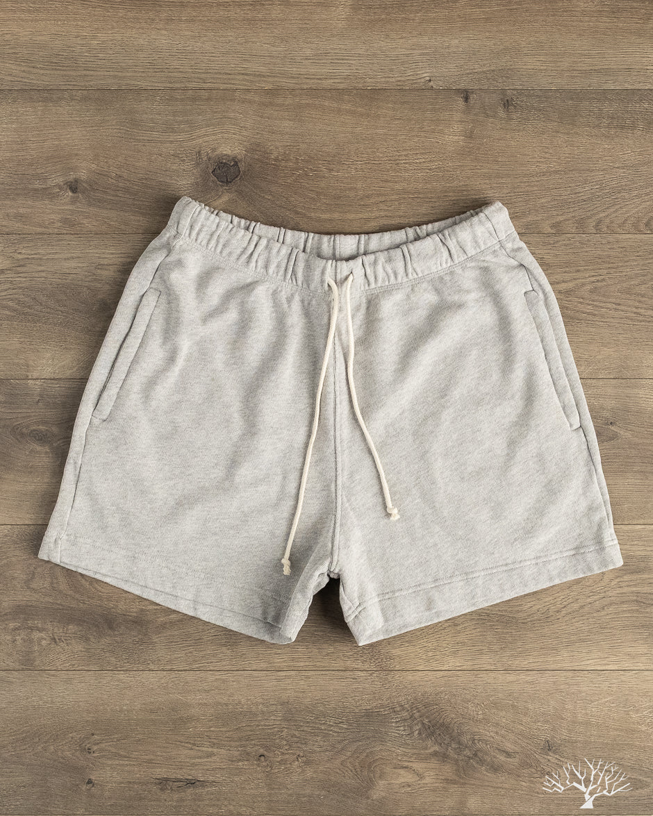 Merz b. Schwanen - SPS05 Retro Fleece Sweat Shorts - Grey Melange