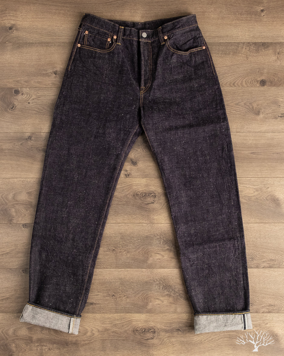 Omoto Denim - 0611 - 15.5oz Slub-Nep Relaxed Denim – Withered Fig