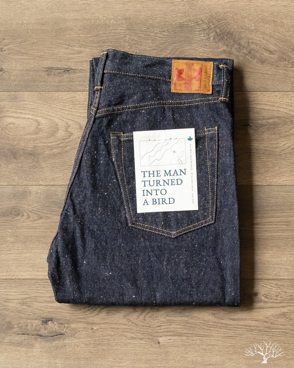 Omoto Denim - 0612 - 16oz Recycled Nep Relaxed Fit Denim