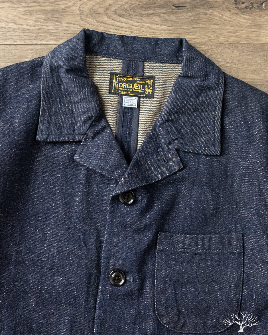Orgueil - OR-4307 Denim Sack Jacket – Withered Fig