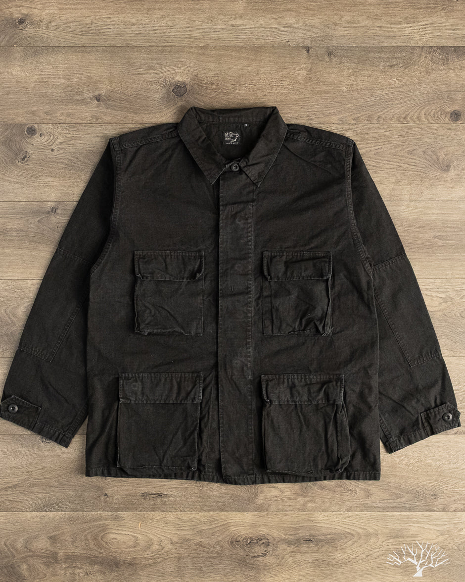 ジャケット・アウター orSlow / STONE BLACK B.D.U JACKET orSlow - B.D.U. Jacket - Black Stone – Withered Fig