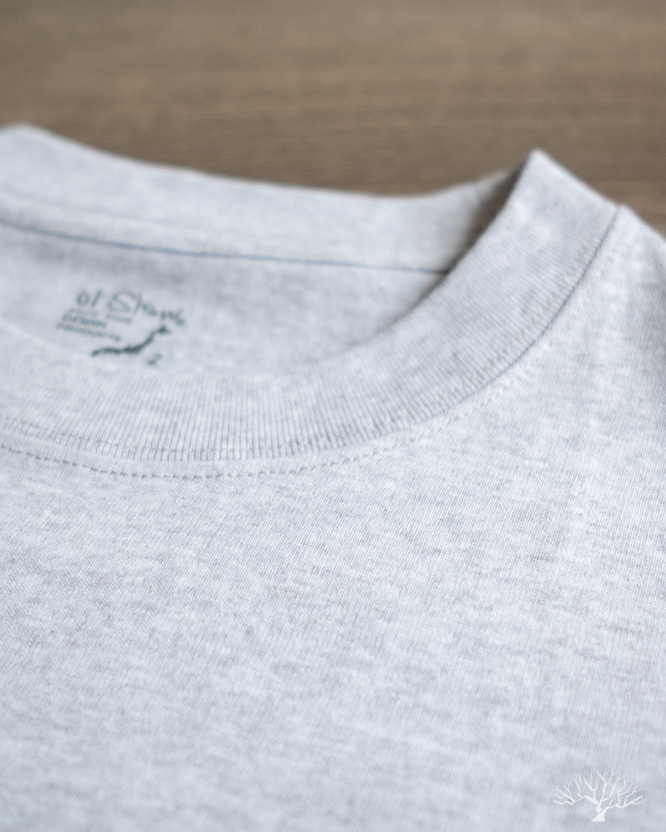 orSlow - Just T-Shirt - Heather Gray – Withered Fig