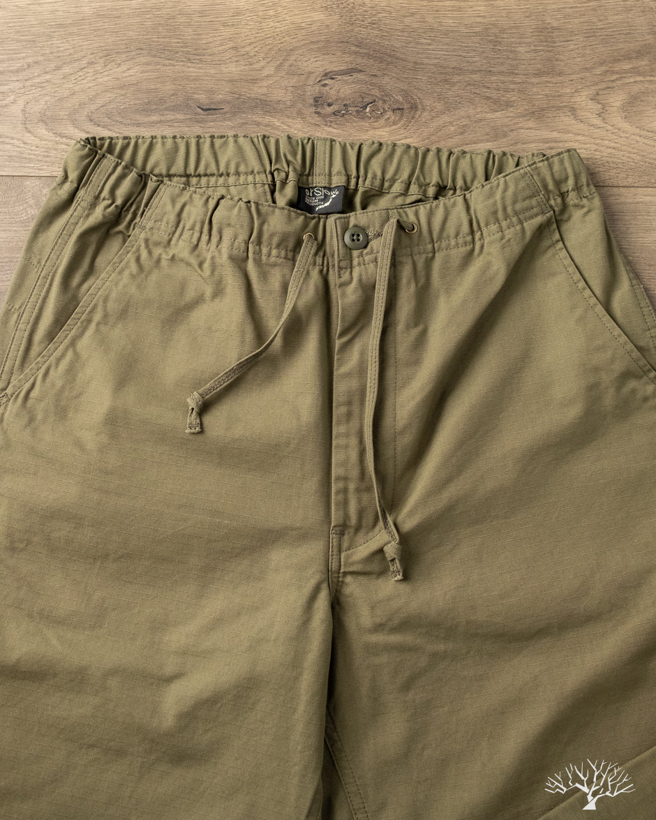 orSlow - New Yorker Pants - Army Green Ripstop – Withered Fig