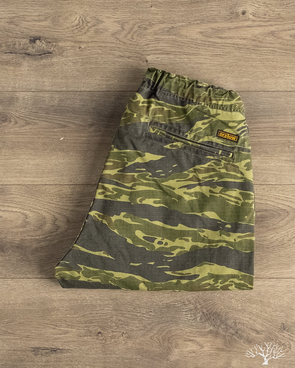 orSlow - New Yorker Pants - Tiger Camo – Withered Fig