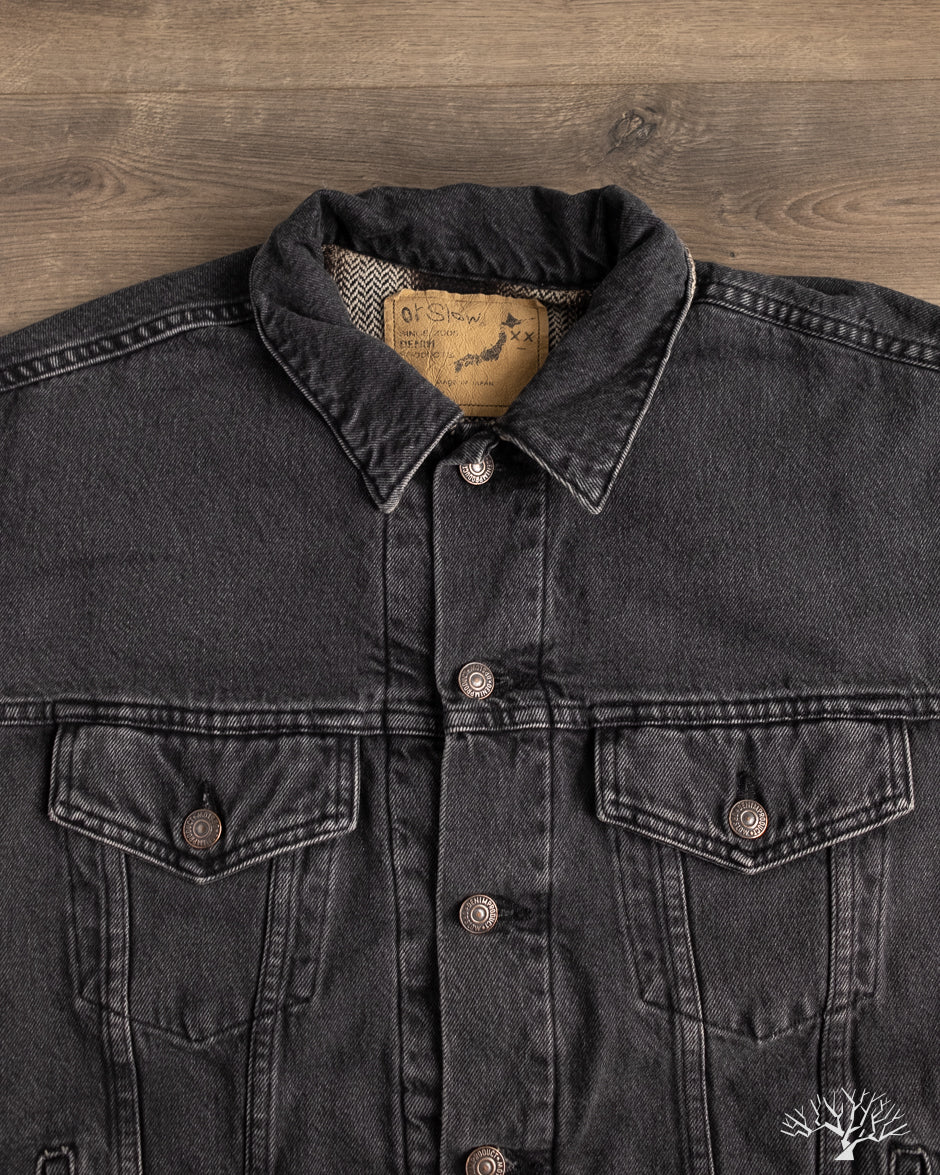 orSlow - Organic Cotton Flannel Check Lining Type 3 Denim Jacket